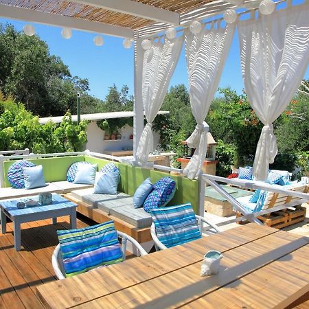 Blue Sky Cottage, Kanouli Beach Halikounas Eksteriør billede