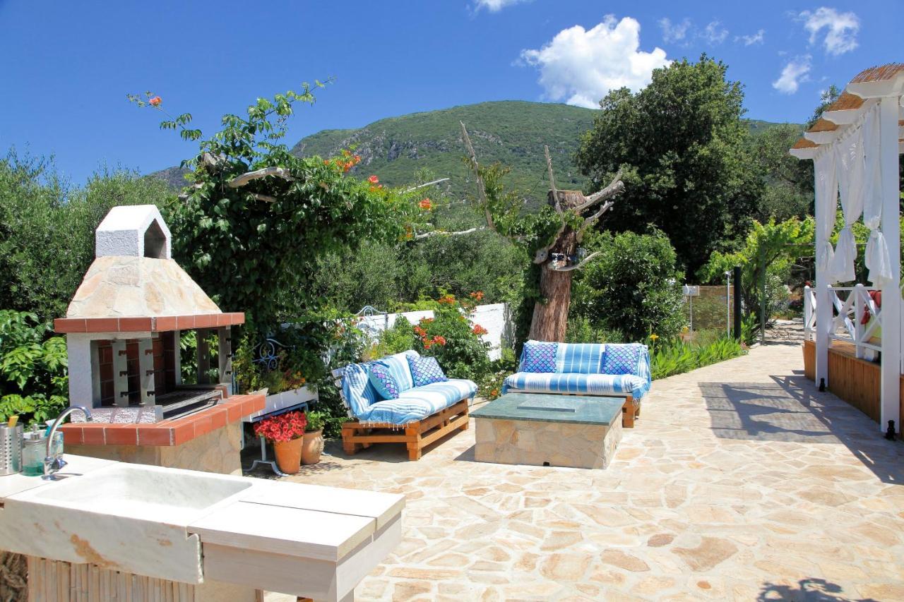 Blue Sky Cottage, Kanouli Beach Halikounas Eksteriør billede